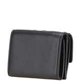 フェンディ バゲット マイクロ 三つ折り財布 ブラック レザー レディース FENDI 【中古】